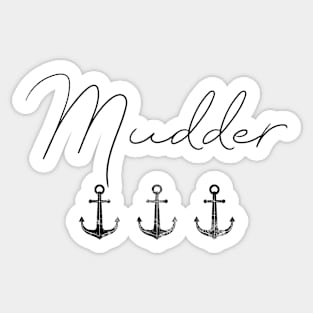 Mudder || Newfoundland and Labrador || Gifts || Souvenirs || Clothing Sticker